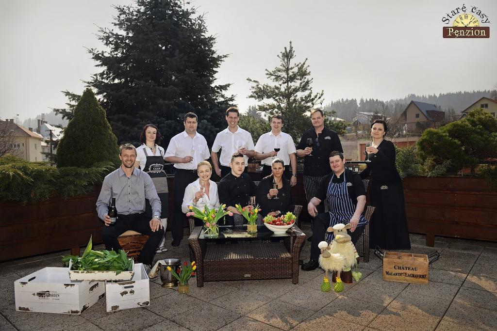 Horní Bečva Penzion A Restaurace Stare Casy מראה חיצוני תמונה